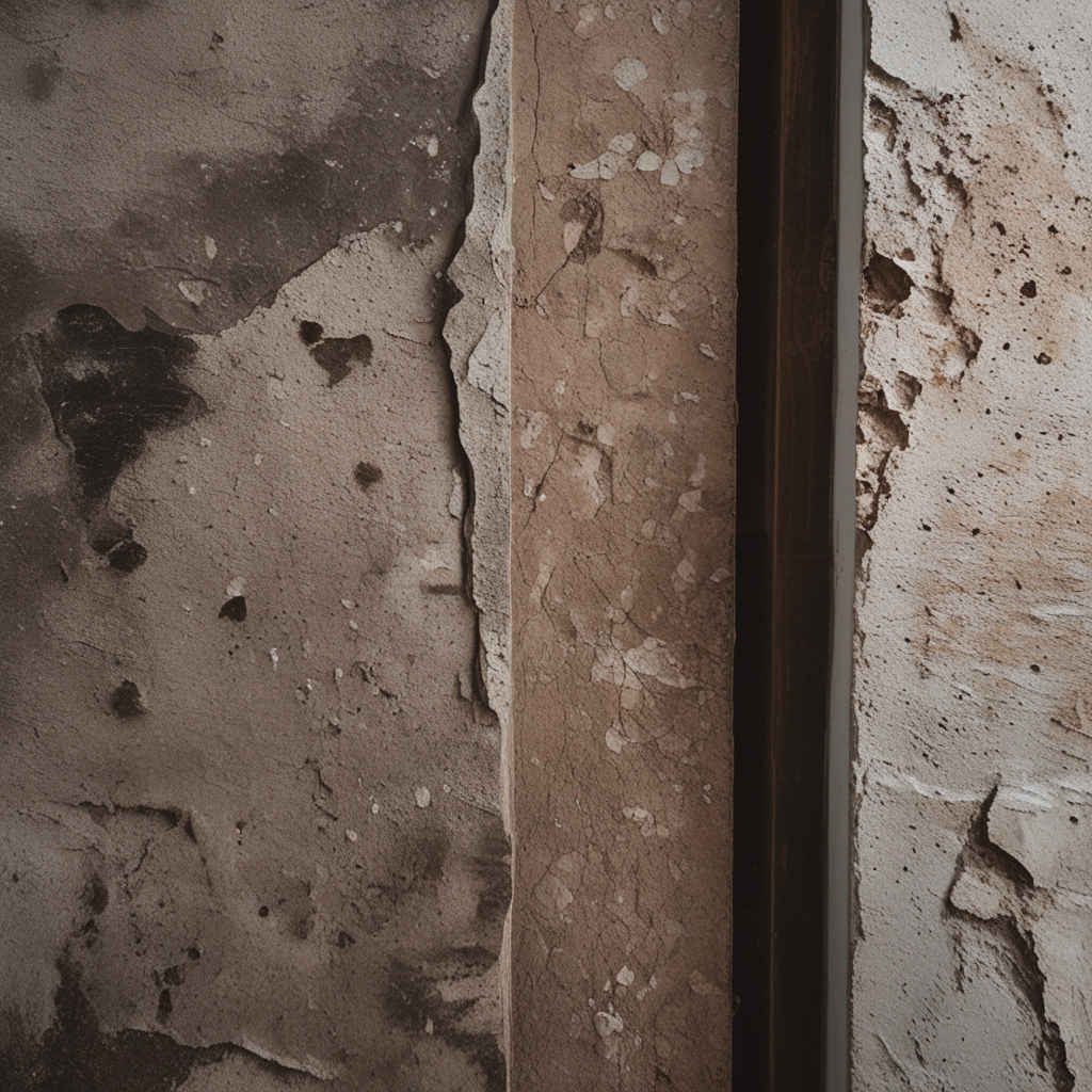 Surface d'eau calme avec reflets de lumière dorée au coucher du soleil, texture ondulée douce évoquant le repos et la récupération